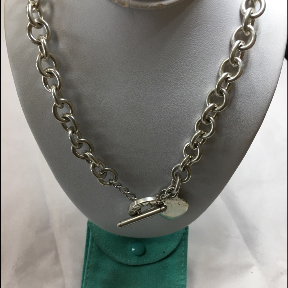 Authentic tiffany sterling silver necklace